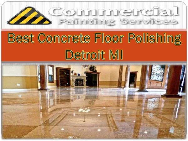 Best Concrete Floor Polishing Detroit MI
