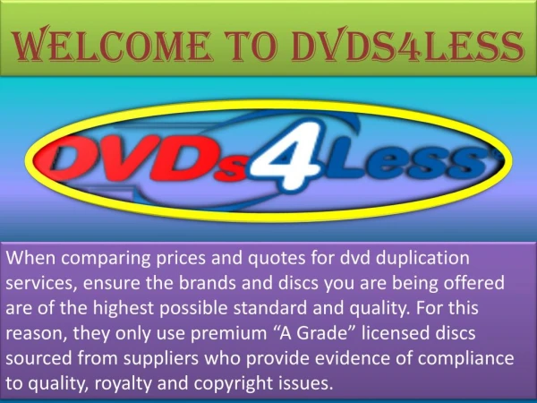 cd duplication services, bulk cd duplication - www. dvds4less.com