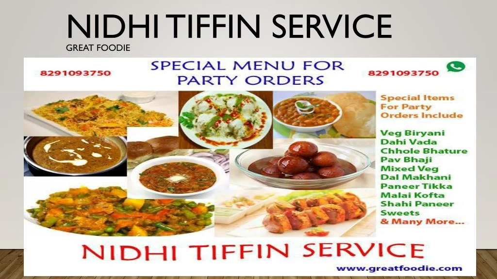 nidhi tiffin service