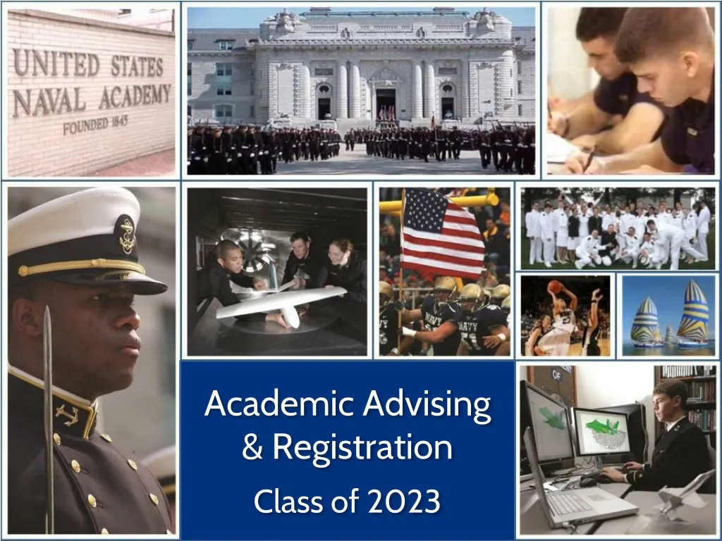 academic advising registration class of 2023