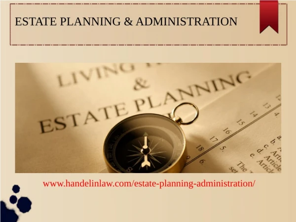 WHY DO I NEED AN ESTATE PLAN?