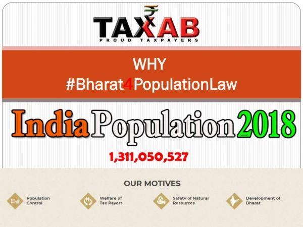 Population Control in India for the Welfare of Taxpayers | TAXAB