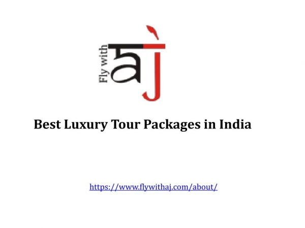 Best Luxury Tour Packages in India