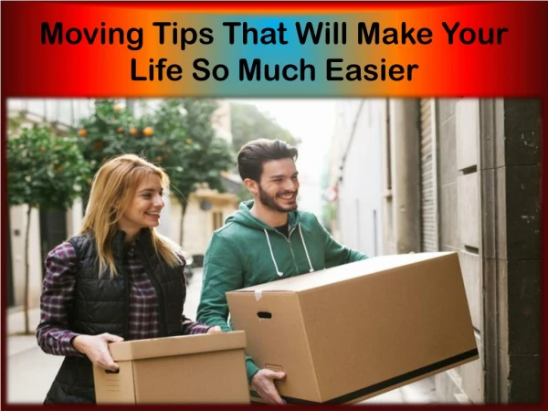 Steps To Avoid A Moving Disaster