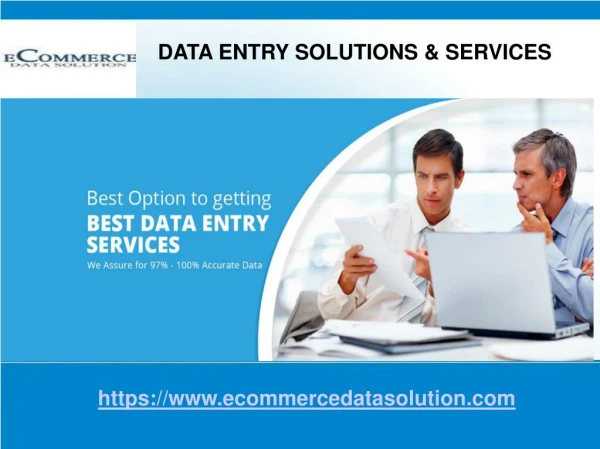 Data Entry Services Provider Company In India
