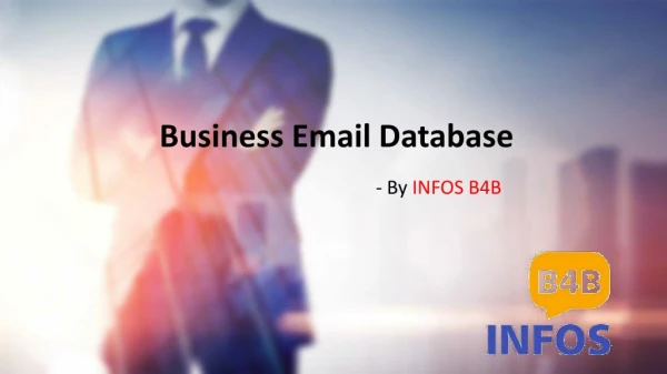 Business Mailing Lists | Business Email Database | Business Email List