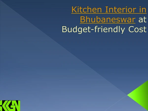 Kitchen Interior in Bhubaneswar