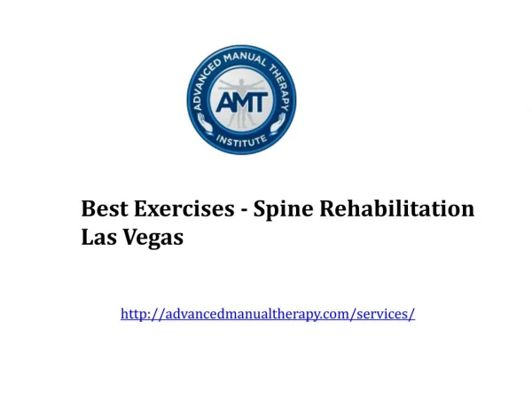 Best Spine Rehabilitation Las Vegas