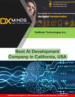Best AI Development Company in California, USA - slide 1