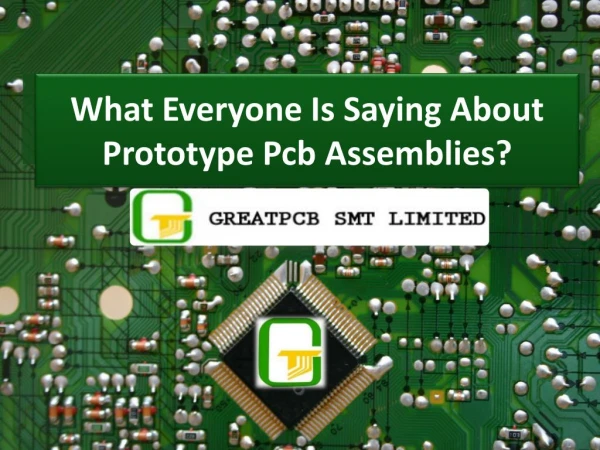 What Everyone Is Saying About Prototype Pcb Assemblies?