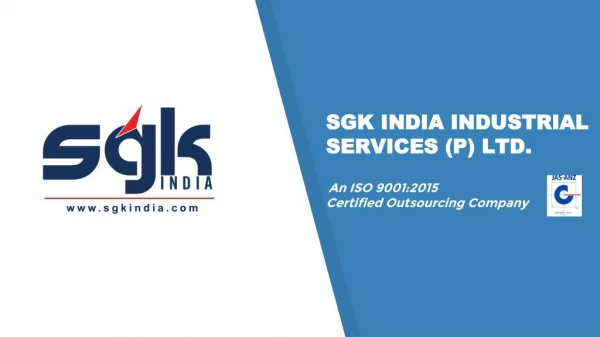 SGK India Industrial Services (P) Ltd Presentation