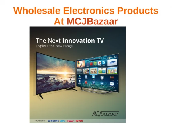 Wholesale Electronics Products
