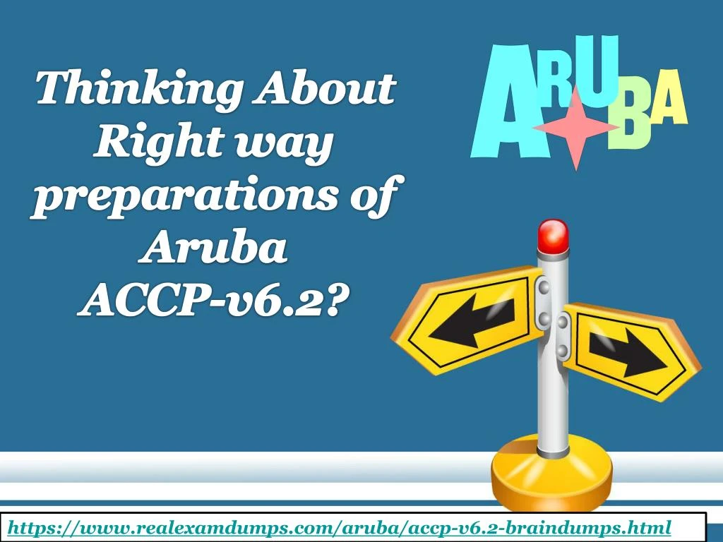 thinking about right way preparations of aruba