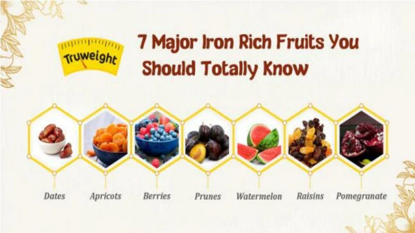Iron Rich Fruits You Should Totally Know