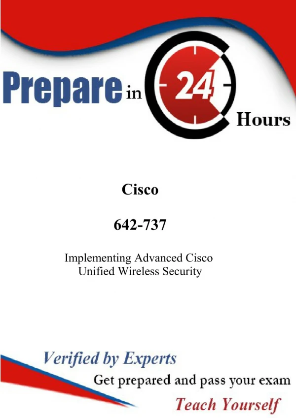 CISCO 642-737 updated exam dumps | www.dumpsprofessor.com