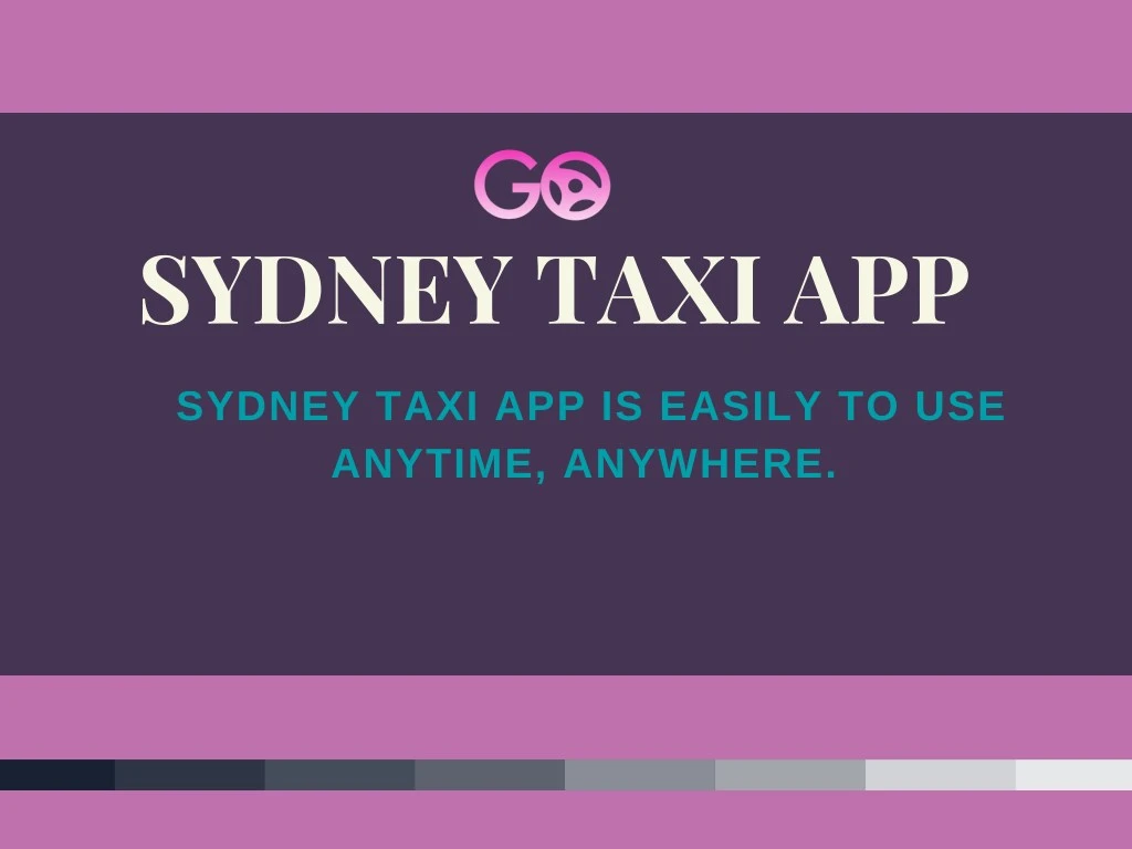 sydney taxi app