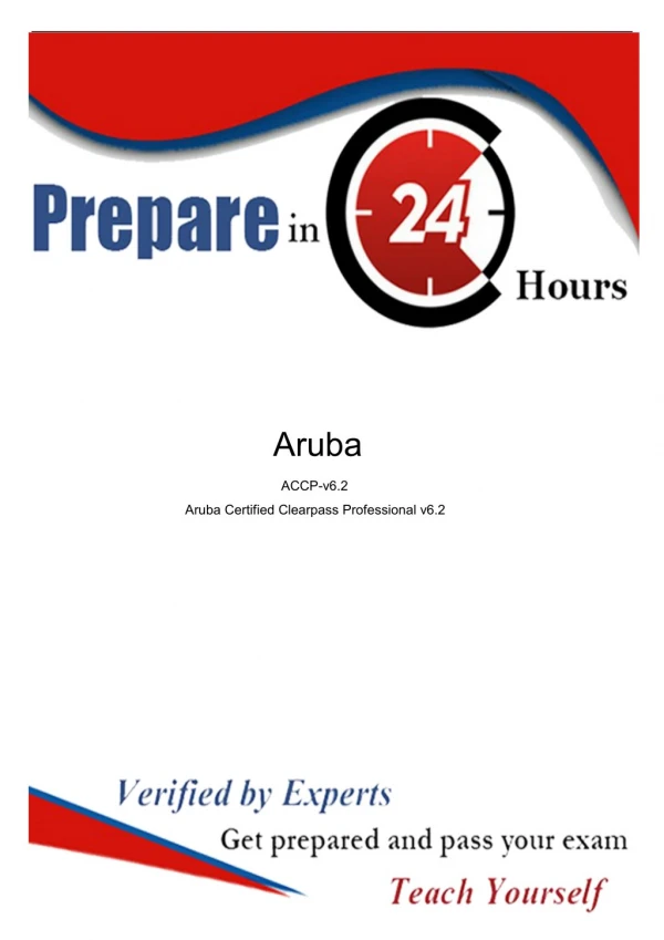 Prepare Aruba ACCP-v6.2 Question Answers - Aruba ACCP-v6.2 Exam Dumps - Realexamdumps.com