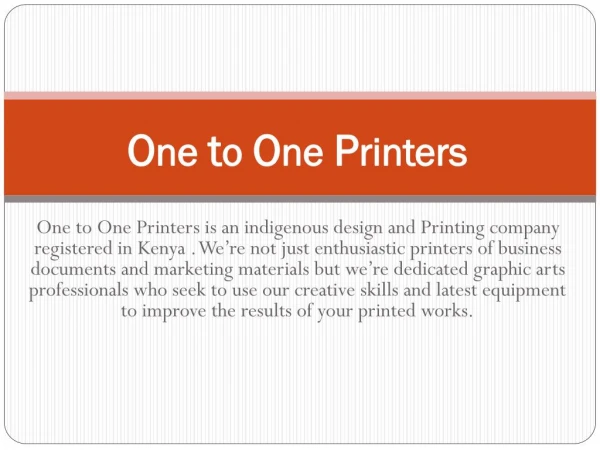printing services in kenya