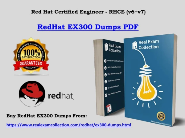 Latest EX300 Exam Questions - RedHat EX300 Dumps RealExamCollection