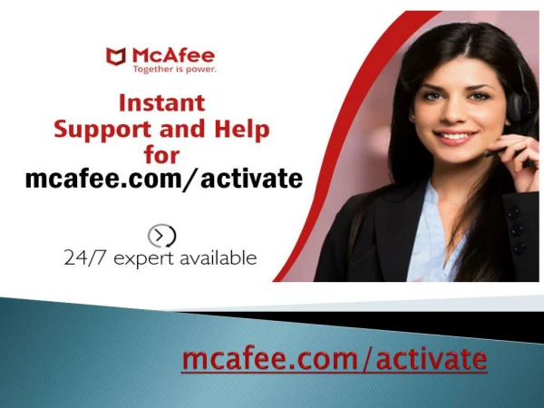 Protect Your Computer from the latest online threats with - McAfee.com/Activate