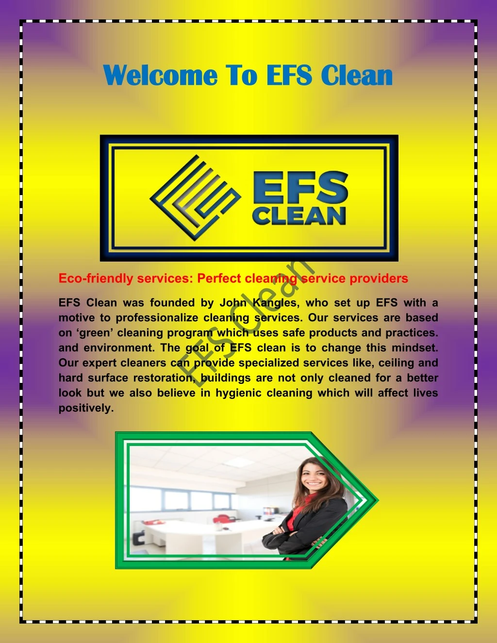 welcome to efs clean welcome to efs clean