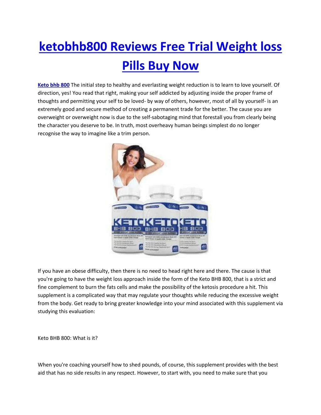 ketobhb800 reviews free trial weight loss pills