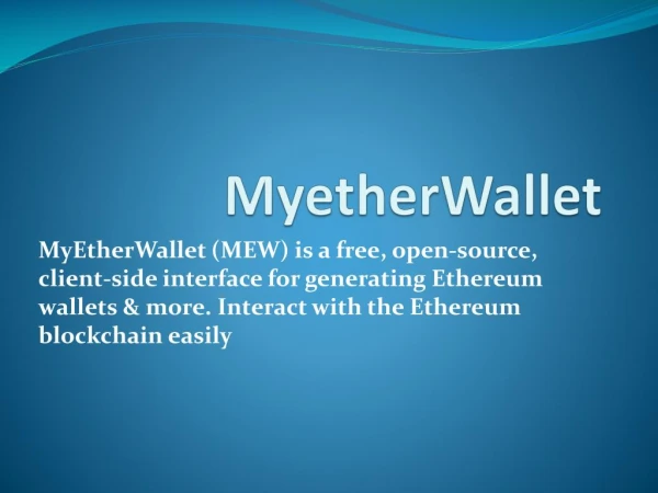 Unable to withdraw the funds easily Contact Myetherwallet