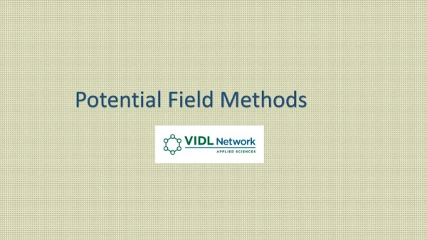 Potential Field Methods