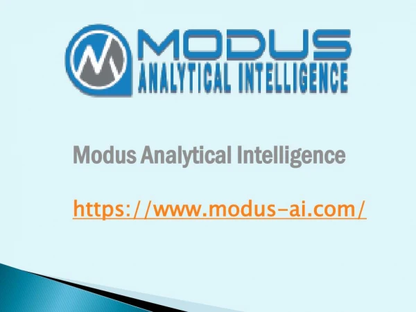 Modus Analytical Intelligence Year End Drone and Lidar Sale
