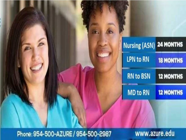 Azure College - School of Nursing in Florida