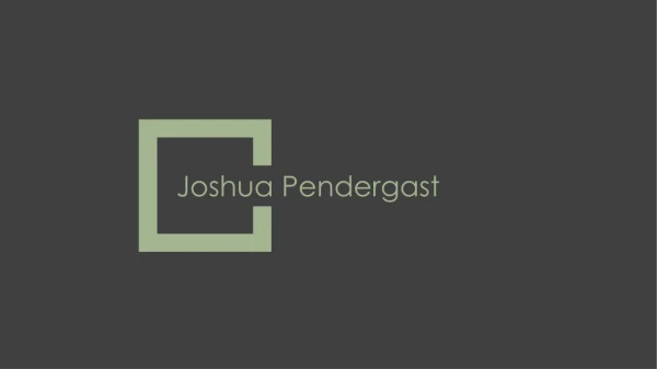 Joshua Pendergast (Maine) - Senior Financial Analyst & Budget Manager