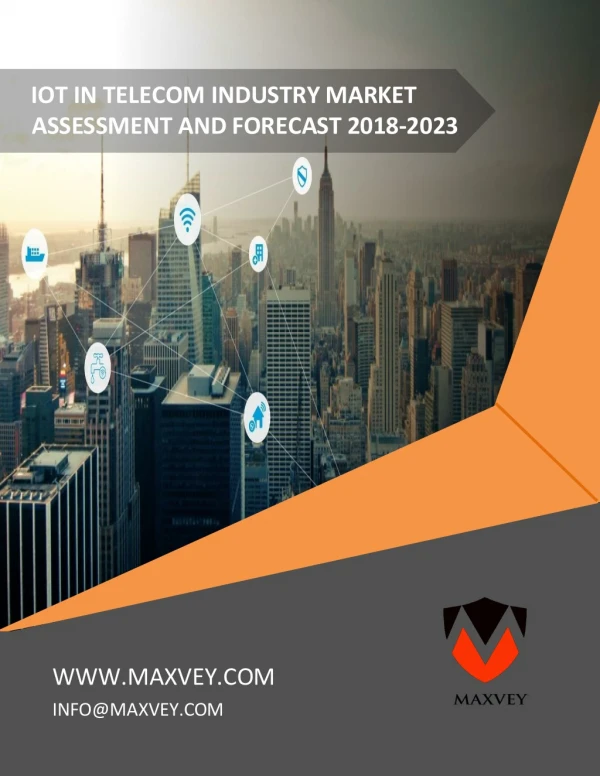 IoT in telecom industry market assessment and forecast 2018-2023