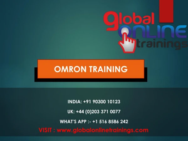 OMRON training | Best OMRON PLC Online Training by GOT
