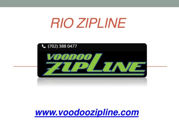 Rio Zipline - www.riozipline.com