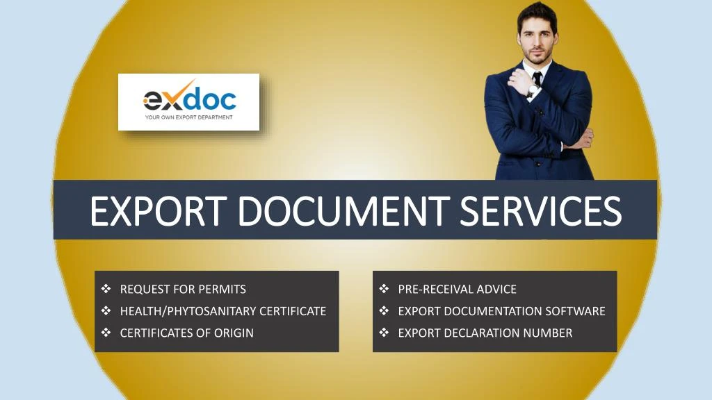 export document services