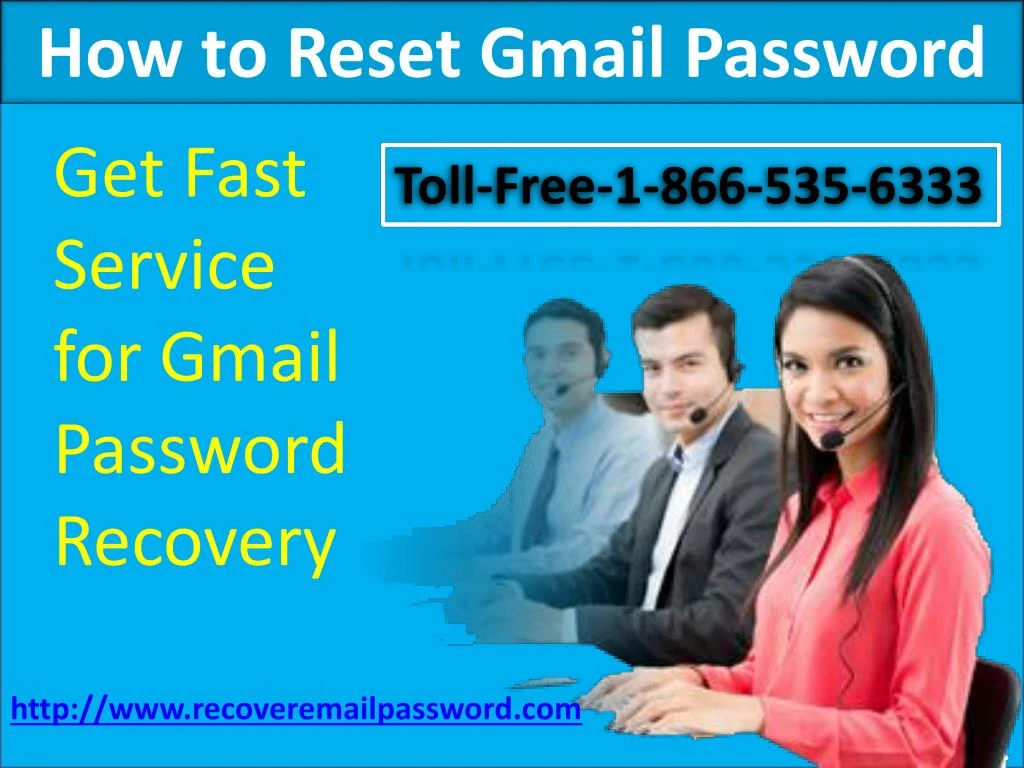 how to reset gmail password