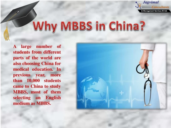 Why MBBS in China?