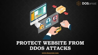 Protect website from DDoS attack - slide 1