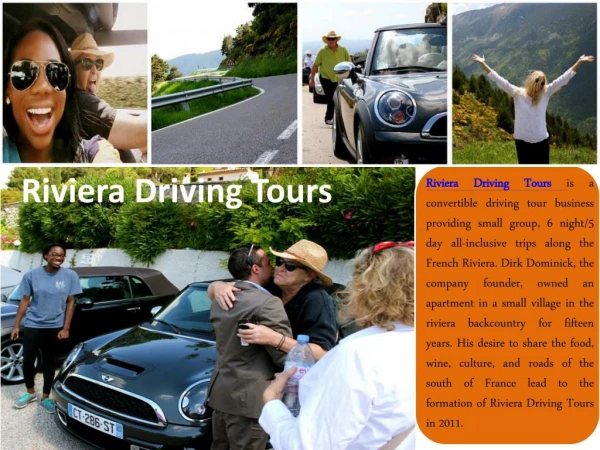 Riviera Driving Tours