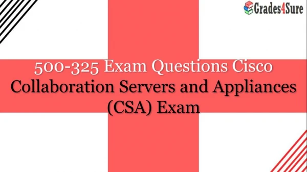 100% verified 500-325 Exam Questions & Answers for 500-325 Exam Dumps