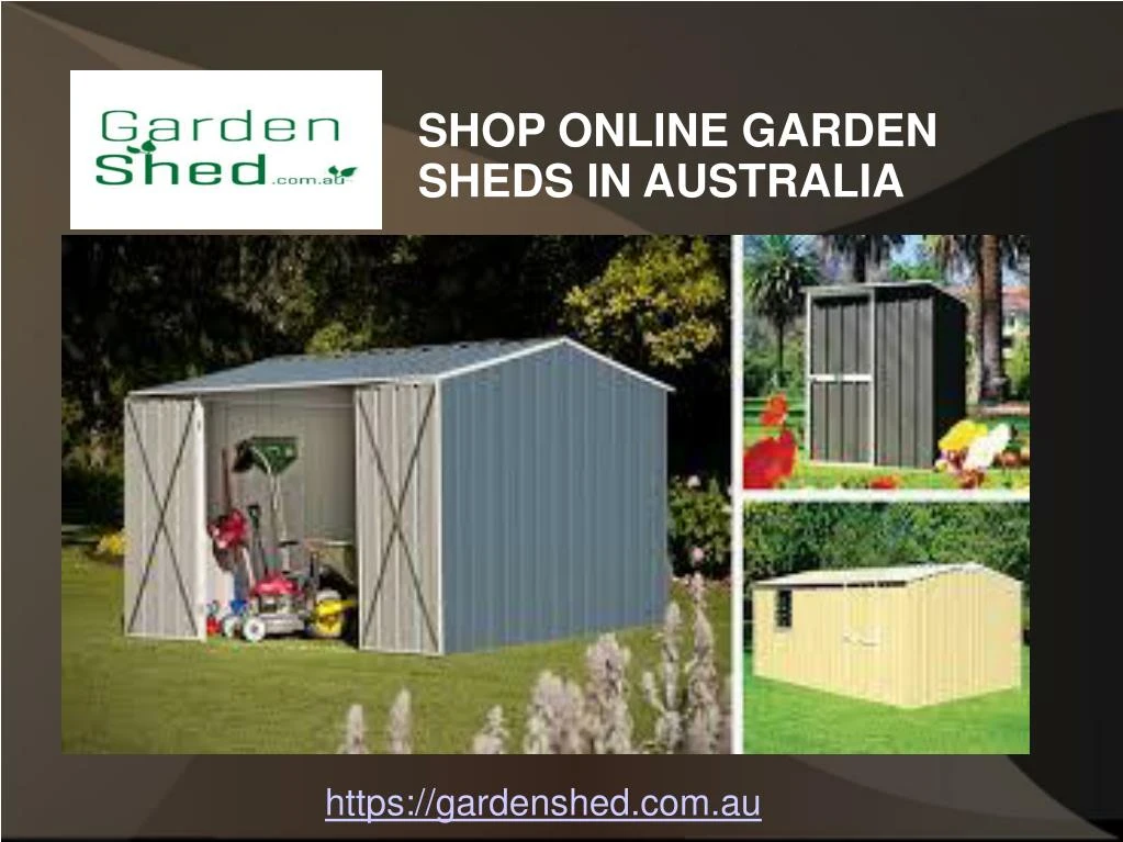 shop online garden sheds in australia