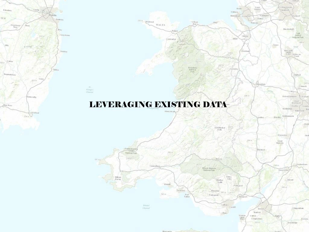 leveraging existing data
