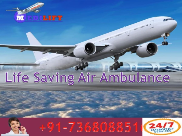 Secure and Fast Air Ambulance Service in Ranchi with ICU Setup