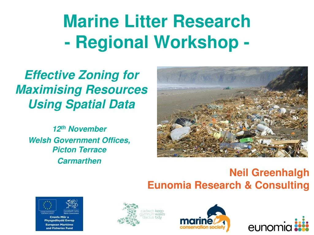 marine litter research regional workshop