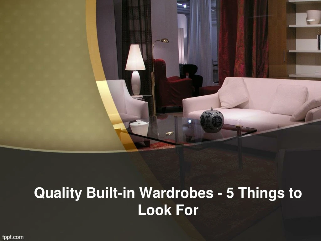 quality built in wardrobes 5 things to look for