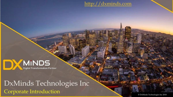 Artificial Intelligence Companies in San Jose-DxMinds technologies Inc