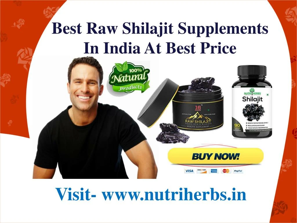 best raw shilajit supplements in india at best