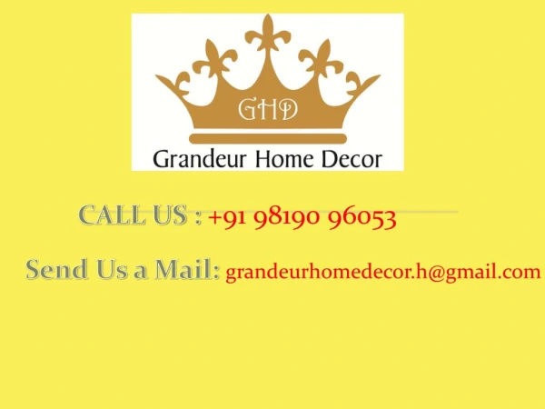 Grandeur Home Decor Product Showroom | Home Decor furnishing product