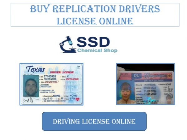 Buy replication drivers license online