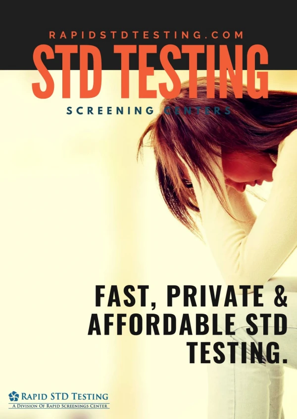STD Testing Near You | Fast, Private & Affordable | Rapidstdtesting.com